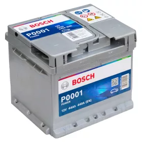  Bosch Power Line P0001 0 092 P00 010 akkumulátor, 12V 44Ah 440A J+ EU, alacsony