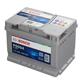   Bosch Power Line P0004 0092P00040 akkumulátor, 12V 60Ah 540A J+ EU, alacsony
