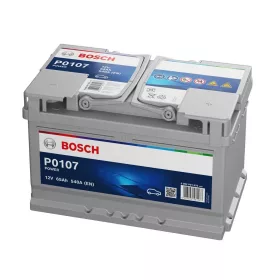   Bosch Power Line P0107 0092P01070 akkumulátor, 12V 65Ah 540A J+ EU, alacsony
