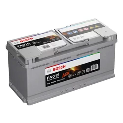 Bosch Power AGM Line PA015 0092PA0150 akkumulátor, 12V 105Ah 950A J+ EU, magas