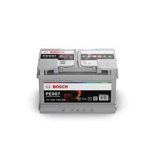 Bosch Power EFB Line PE007 0092PE0070 akkumulátor, 12V 65Ah 650A J+ EU, alacsony
