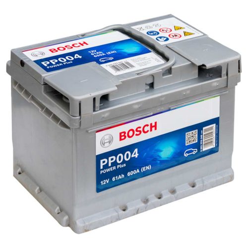 Bosch Power Plus Line PP004 0092PP0040 akkumulátor, 12V 61Ah 600A J+ EU, alacsony