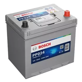   Bosch Power Plus Line PP024 0092PP0240 akkumulátor, 12V 60Ah 520A J+, Japán