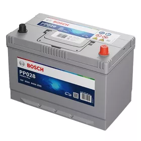   Bosch Power Plus Line PP028 0092PP0280 akkumulátor, 12V 95Ah 840A J+, Japán
