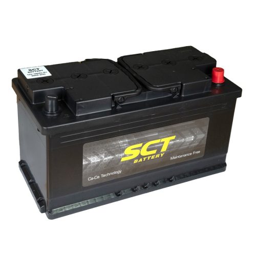 SCT 110010 akkumulátor, 12V 100Ah 800A J+ EU, magas
