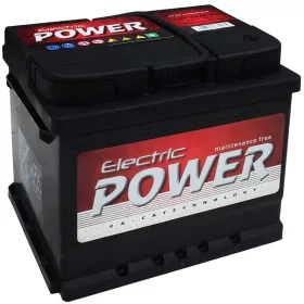   Electric Power 131550765110 akkumulátor, 12V 50Ah 420A J+ EU, magas