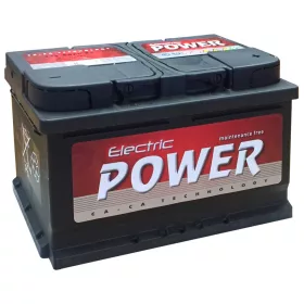   Electric Power 131566775110 akkumulátor, 12V 66Ah 540A J+ EU, alacsony