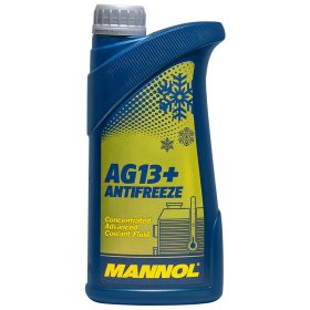   Mannol 4114 AG13+ Advanced Antifreeze, fagyálló koncentrátum, sárga, 1lit.