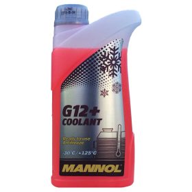   Mannol 4212-1 - G12+ Coolant fagyálló, készre kevert, piros, 1kg. -30°C