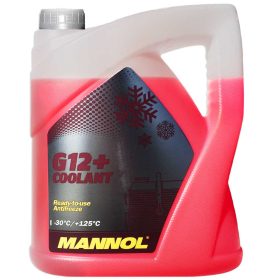   Mannol 4212-5 - G12+ Coolant fagyálló, készre kevert, piros, 5kg. -30°C