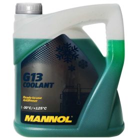   Mannol 4213-5 - G13 Coolant fagyálló, készre kevert, zöld, 5kg. -30°C