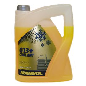   Mannol 4213-5 - G13+  -30° Coolant sárga készre kevert fagyálló, 5 lit.