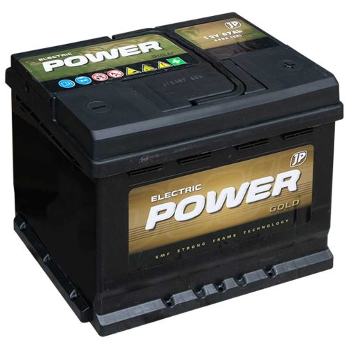 Electric Power Premium Gold SFT 161567765110 akkumulátor, 12V 67Ah 640A J+ EU, magas