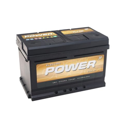 Electric Power Premium Gold SFT 161574775110 akkumulátor, 12V 74Ah 720A J+ EU, alacsony