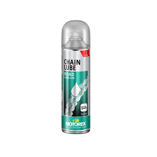 Motorex 302347 Chainlube Road Strong Lánckenő spray, 500ml
