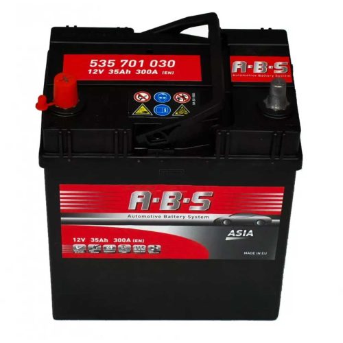 A.B.S. 535701030 akkumulátor, 12V 35Ah 300A, B+ japán