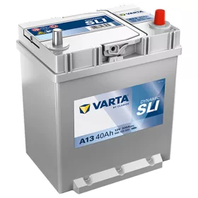   Varta Dynamic SLI A13 akkumulátor, 12V 40Ah 330A J+, Japán talpas (Honda Jazz GD, GE)