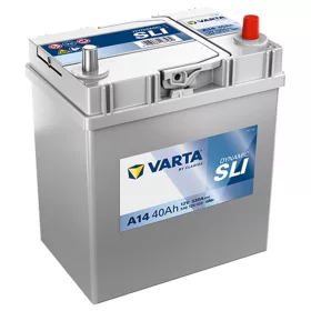   Varta Dynamic SLI A14 akkumulátor, 12V 40Ah 330A J+, Japán nem talpas