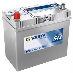   Varta Dynamic SLI B34 akkumulátor, 12V 45Ah 330A B+ Japán vastag sarus