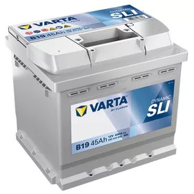   Varta Dynamic SLI B19 akkumulátor, 12V 45Ah 400A J+ EU, magas