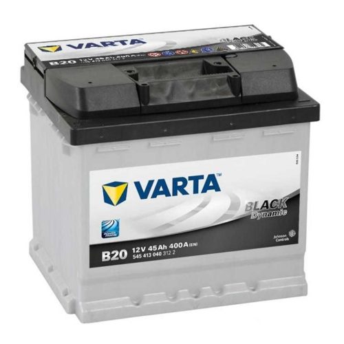 Varta Black Dynamic B20  akkumulátor, 12V 45Ah 400A B+ EU, magas