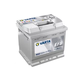   Varta Dynamic EFB N50 akkumulátor, 12V 50Ah 550A J+ EU, magas