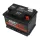 Kraftmann 555350047 akkumulátor, 12V 55Ah 470A J+ EU, alacsony