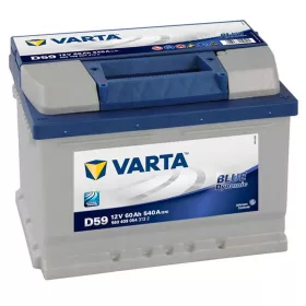   Varta Blue Dynamic D59 akkumulátor, 12V 60Ah 540A J+ EU, alacsony