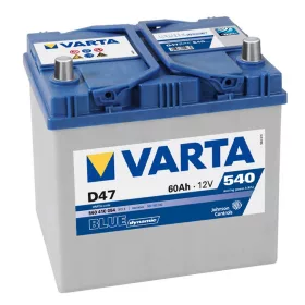   Varta Blue Dynamic D47 akkumulátor, 12V 60Ah 540A J+, japán