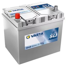 Varta Dynamic SLI D48 akkumulátor, 12V 60Ah 540A B+, japán