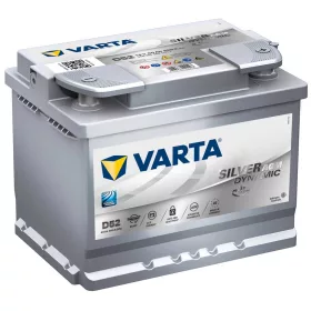   Varta Silver Dynamic AGM D52 akkumulátor, 12V 60Ah 680A J+ EU, magas