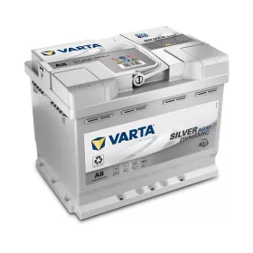  Varta Silver Dynamic AGM A8 akkumulátor, 12V 60Ah 680A J+ EU, magas