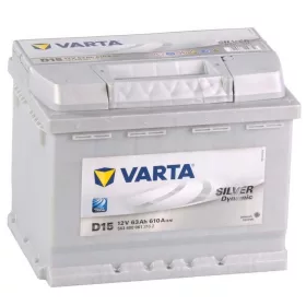   Varta Silver Dynamic D15 akkumulátor, 12V 63Ah 610A J+ EU, magas