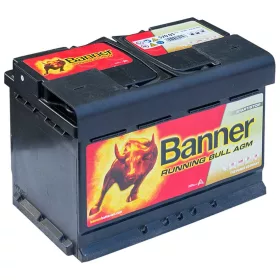   Banner Running Bull AGM 57001 016570010101 akkumulátor, 12V 70Ah 720A J+ EU, magas