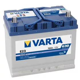   Varta Blue Dynamic E23 akkumulátor, 12V 70Ah 630A J+, japán