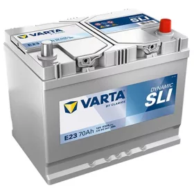 Varta Dynamic SLI E23 akkumulátor, 12V 70Ah 630A J+, japán