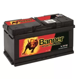   Banner Starting Bull 58014 010580140101 akkumulátor, 12V 80Ah 660A J+ EU, alacsony