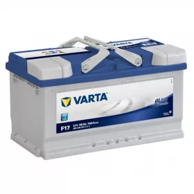  Varta Blue Dynamic F17 akkumulátor, 12V 80Ah 740A J+ EU, alacsony