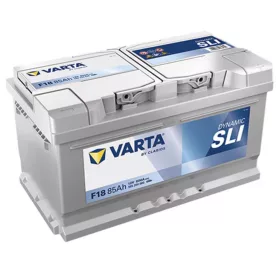   Varta Dynamic SLI F18 akkumulátor, 12V 85Ah 800A J+ EU, alacsony