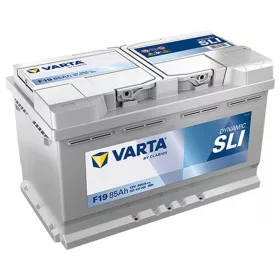   Varta Dynamic SLI F19 akkumulátor, 12V 85Ah 800A J+ EU, magas