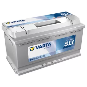   Varta Dynamic SLI F6 akkumulátor, 12V 90Ah 720A J+ EU, magas