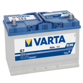 Varta Blue Dynamic G7 akkumulátor, 12V 95Ah 830A J+, japán