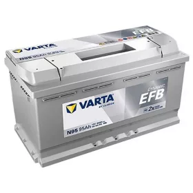   Varta Dynamic EFB N95 akkumulátor, 12V 95Ah 850A J+ EU, magas