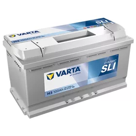   Varta Dynamic SLI H3 akkumulátor, 12V 100Ah 830A J+ EU, magas