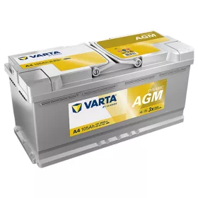   Varta Silver Dynamic AGM A4 akkumulátor, 105Ah 950A J+ EU, magas