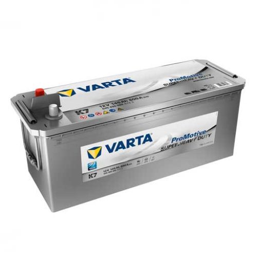 Varta Promotive Silver SHD K7 teherautó-akkumulátor, 12V 145Ah 800A B+ EU