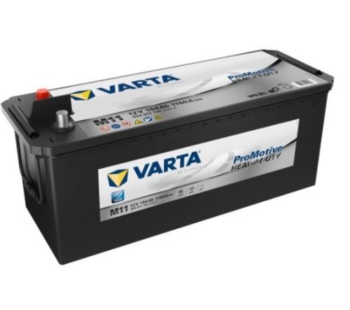 Varta Promotive Black M11 teherautó- akkumulátor, 12V 154Ah 1150A B+ EU