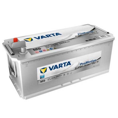Varta Promotive SHD M9 teherautó-akkumulátor, 12V 170Ah 1000A B+ EU