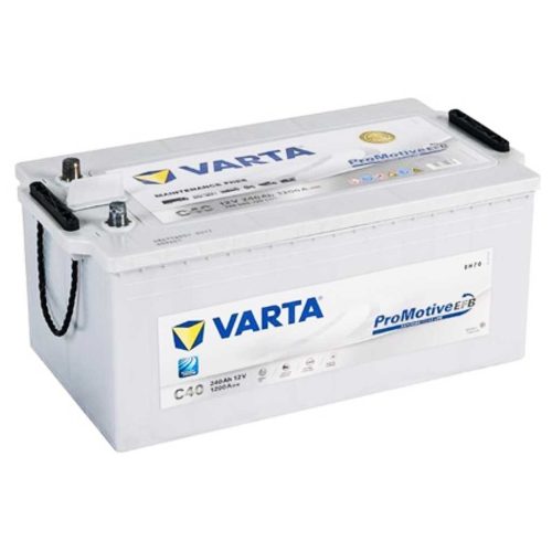 Varta Promotive EFB C40 teherautó-akkumulátor, 12V 240Ah 1200A B+ EU