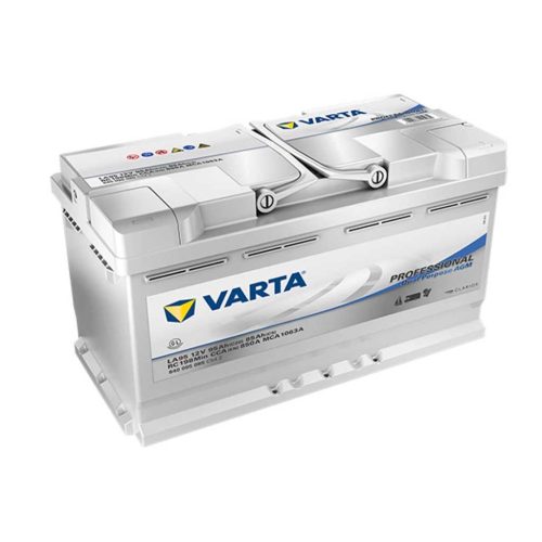 Varta Professional Dual Purpose AGM LA95 munka akkumulátor, 12V 95Ah 850A J+ EU, magas